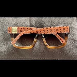 MCM Cognac Visetos MCM607S Sunglasses